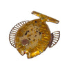 Vintage Matisse Copper Enamel Fish Pin/ Brooch