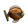 Vintage Matisse Copper Enamel Fish Pin/ Brooch