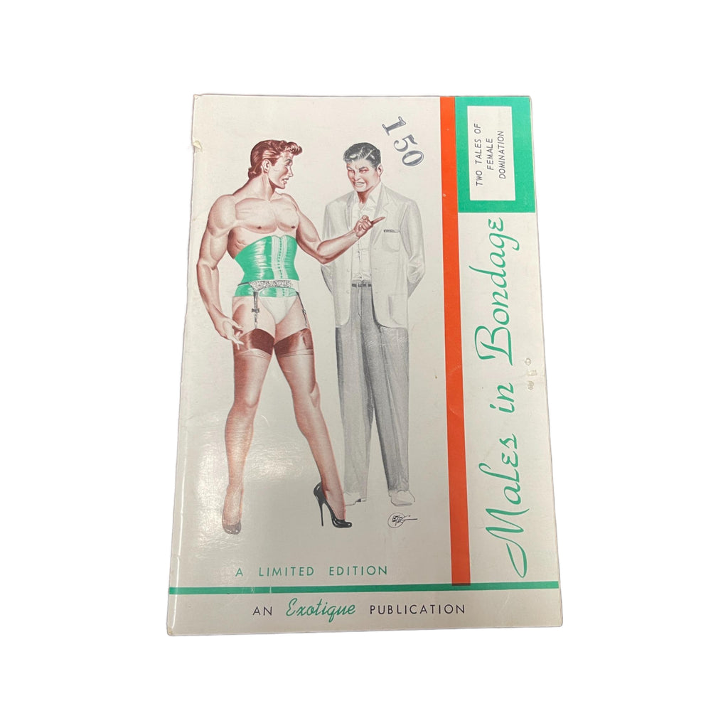 Vintage 1959 Males In Bondage Gene Bilbrew Magazine Booklet