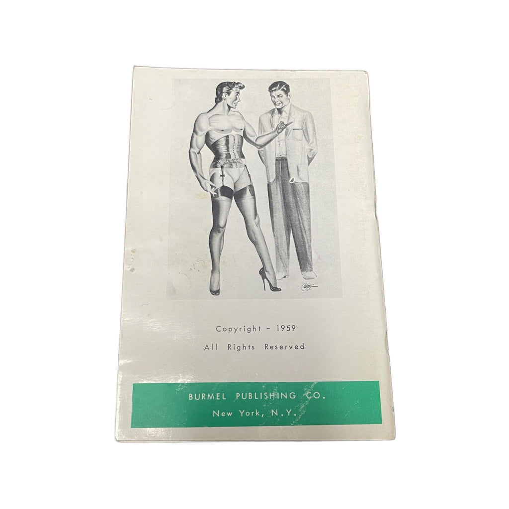 Vintage 1959 Males In Bondage Gene Bilbrew Magazine Booklet