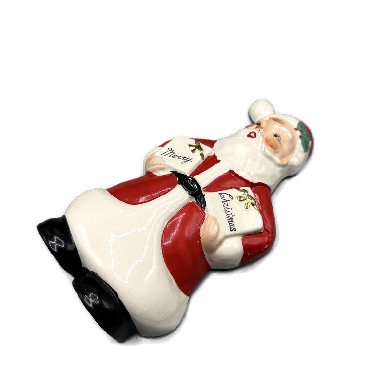 Vintage Yona Original Mid Century Japan Santa Claus Wall Pocket