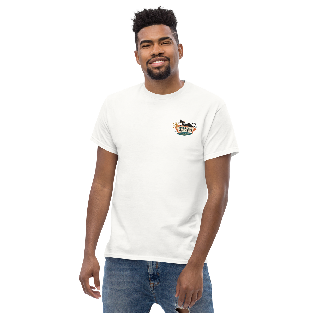 Long Beach Antiques Unisex Tee