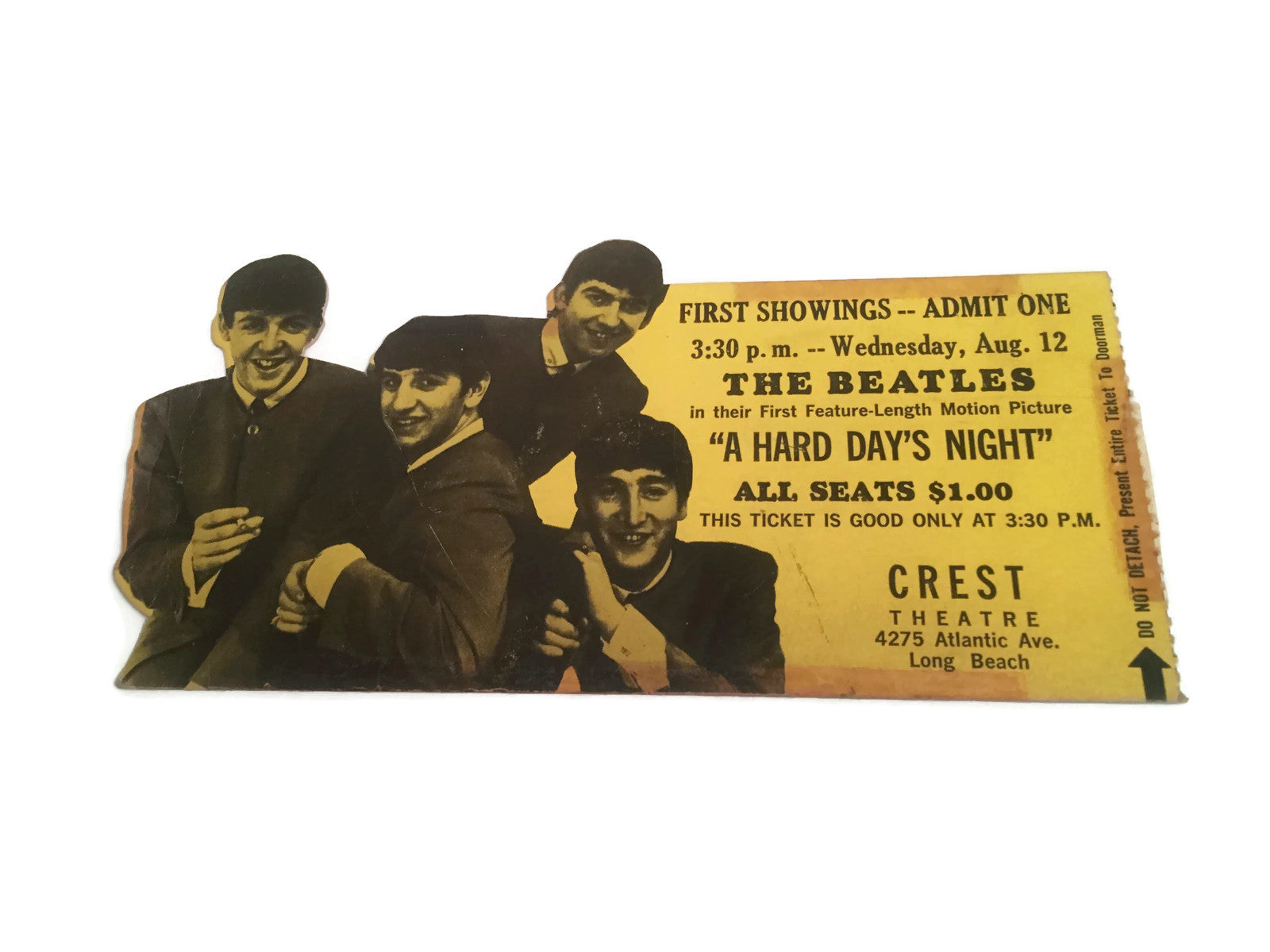 Group of 3 Original Beatles Items c. 1964