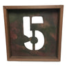 Copy of Wood Framed Vintage Copper Stencil #5