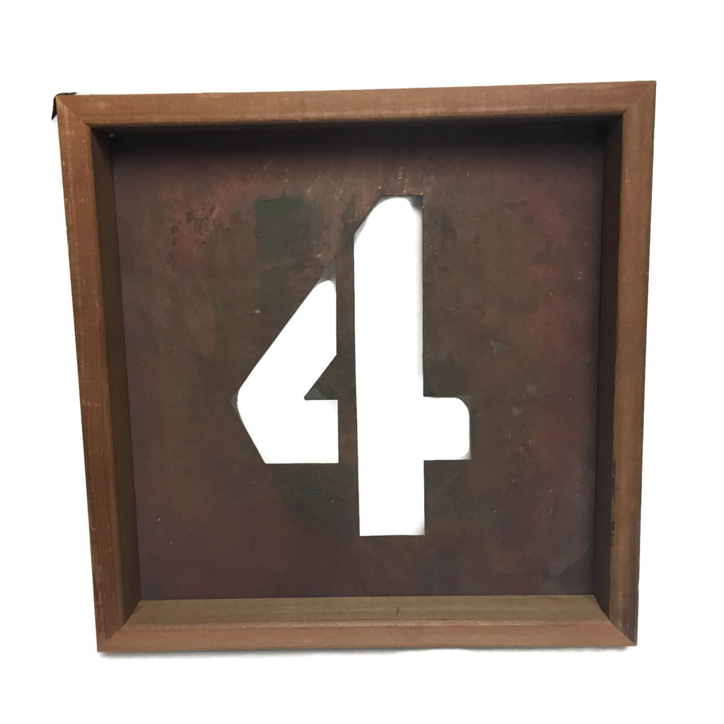 Vintage Copper Stencil #4