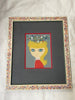 1960's "Jane" Big Eyed Original Framed Painting