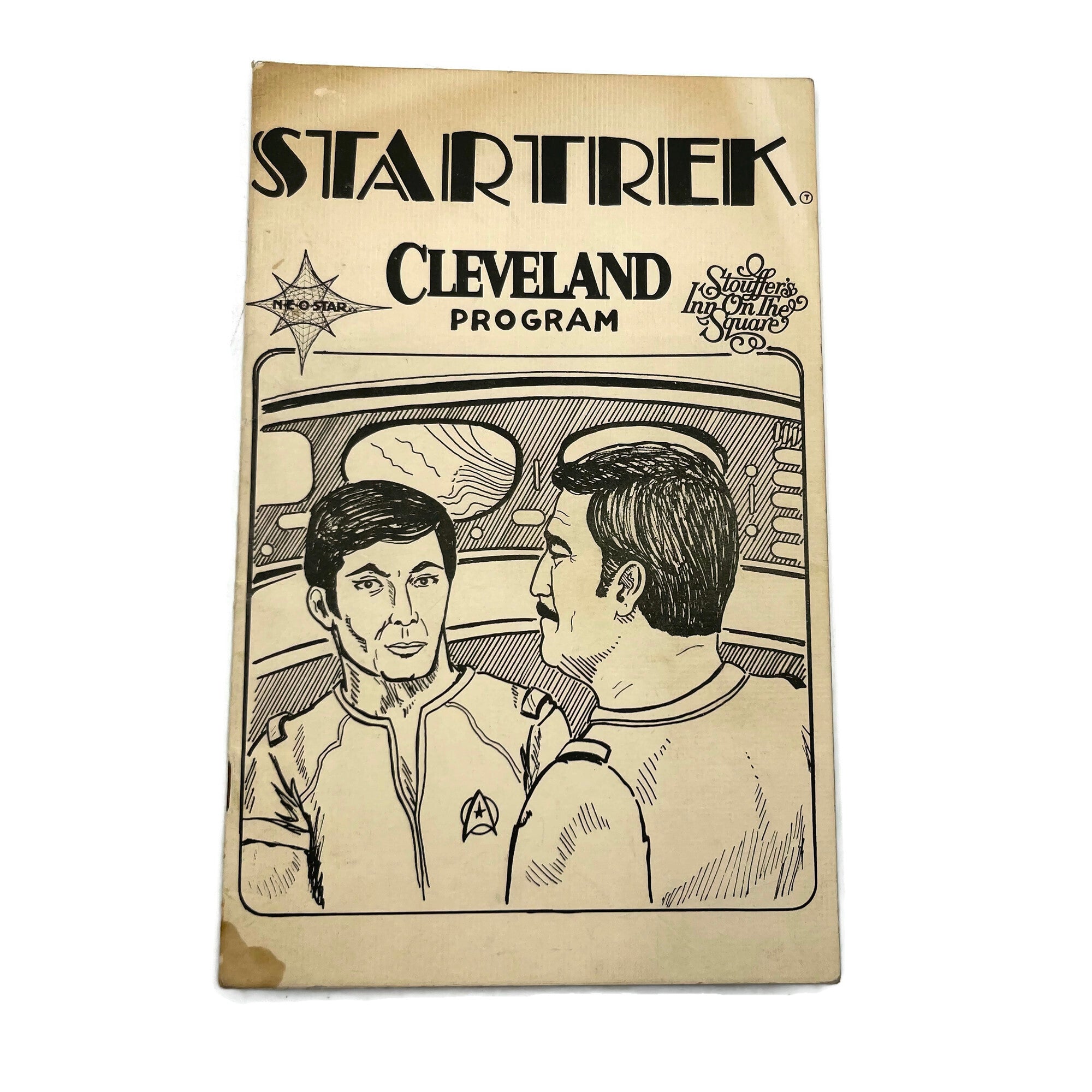 Vintage Cleveland Star Trek Autographed Program