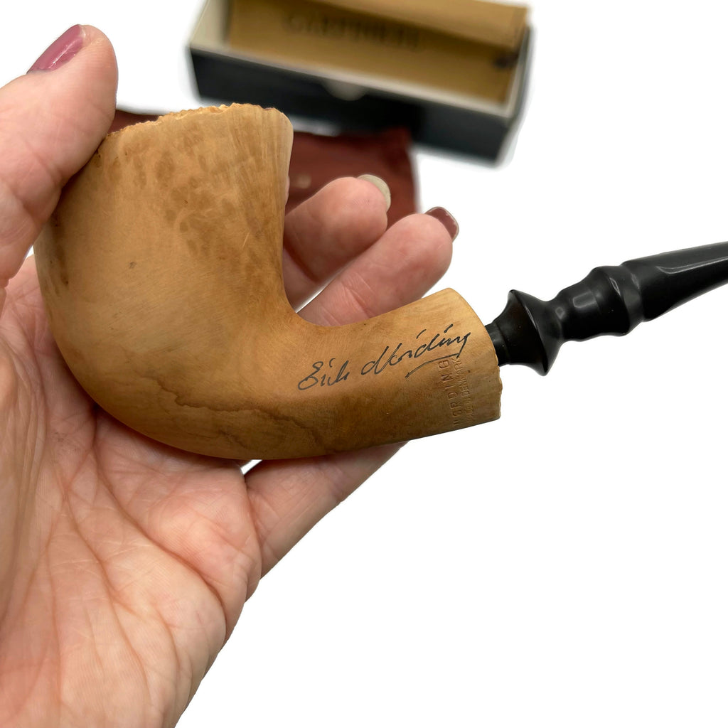 N.O.S. Garfinkel Pipe Signed Erik Nording W/ Original Box