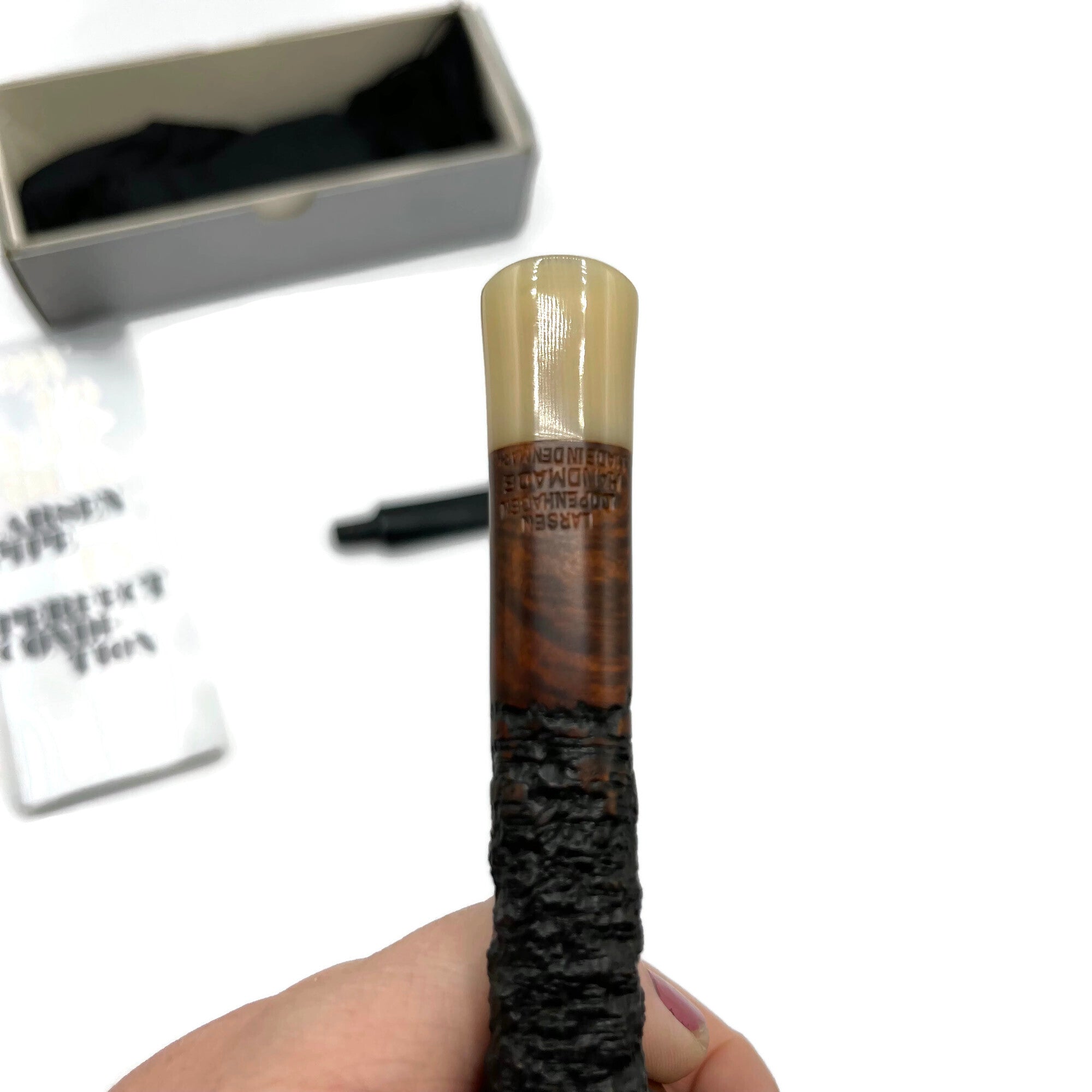 N.O.S. Larsen Rustica Pipe W/ Original Box