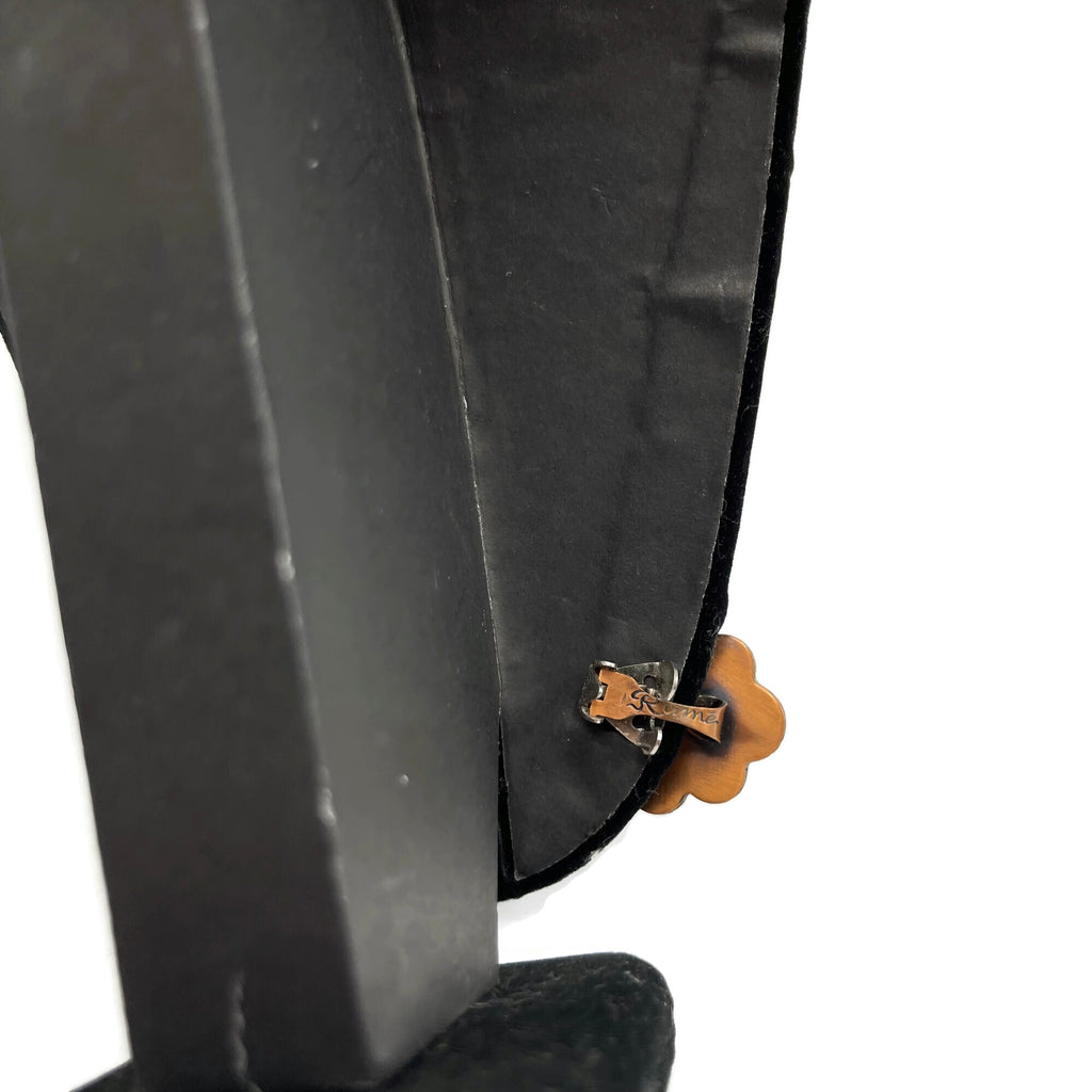 Vintage Rame Enamel Copper Necklace & Earring Set