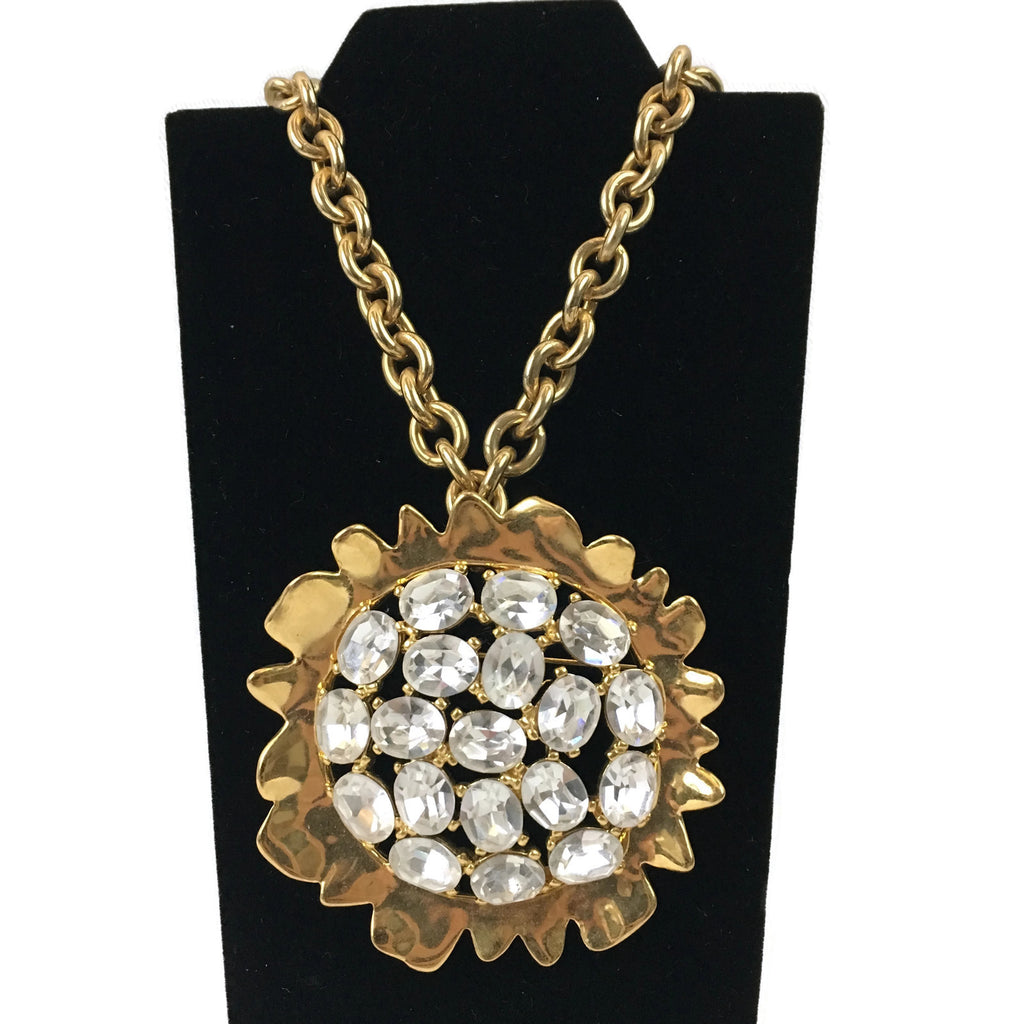 Vintage KJL R/S Necklace/Pin
