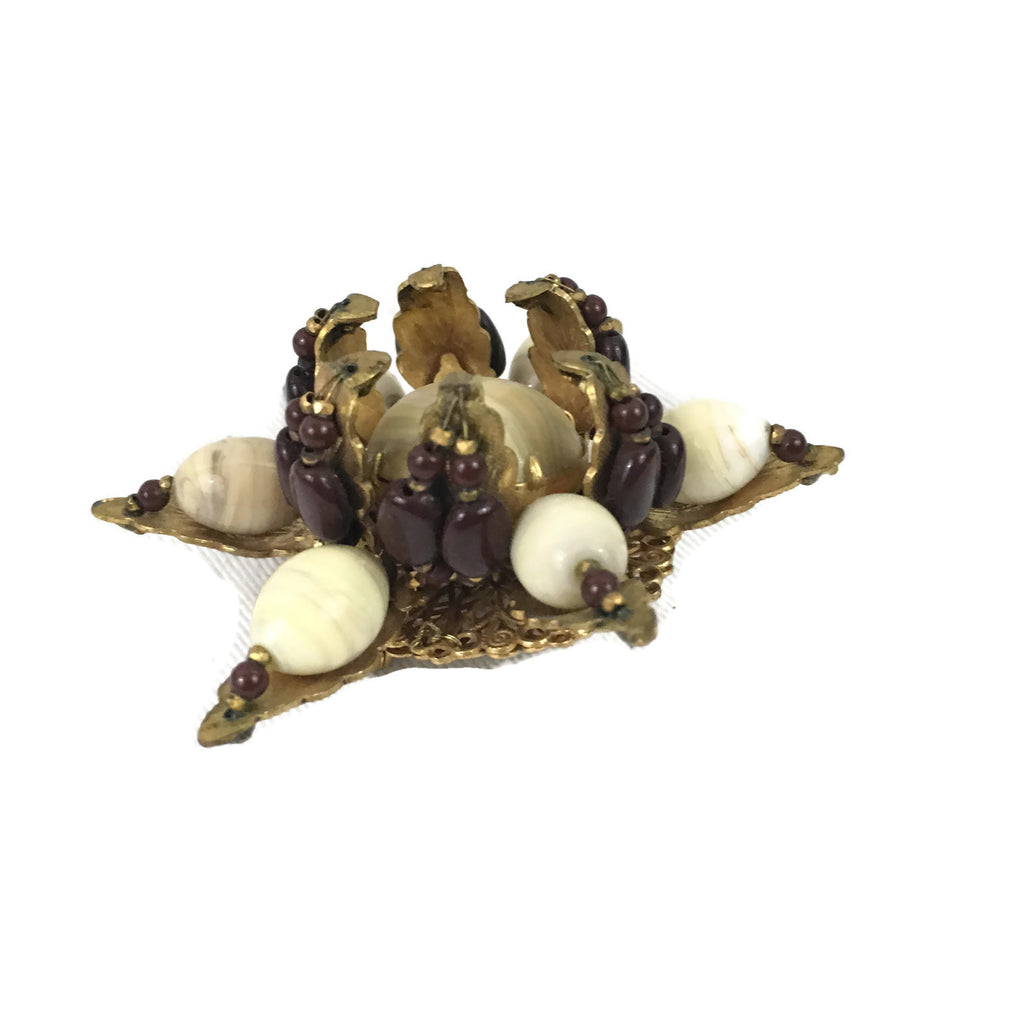 Vintage Miriam Haskell Star Brooch