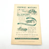 Vintage 1950’s Vincent Owners Club Magazine