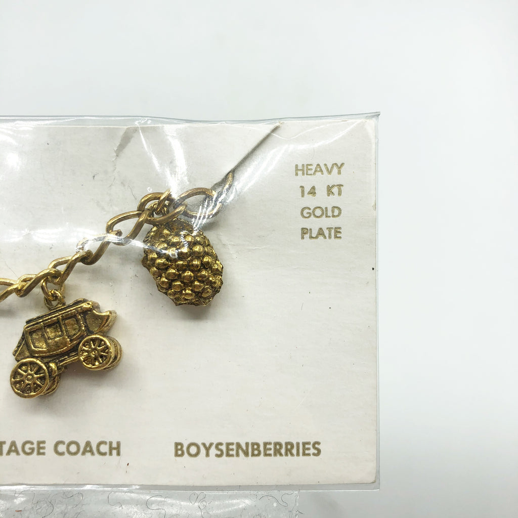 Vintage Knott’s Berry Farm Charm Bracelet