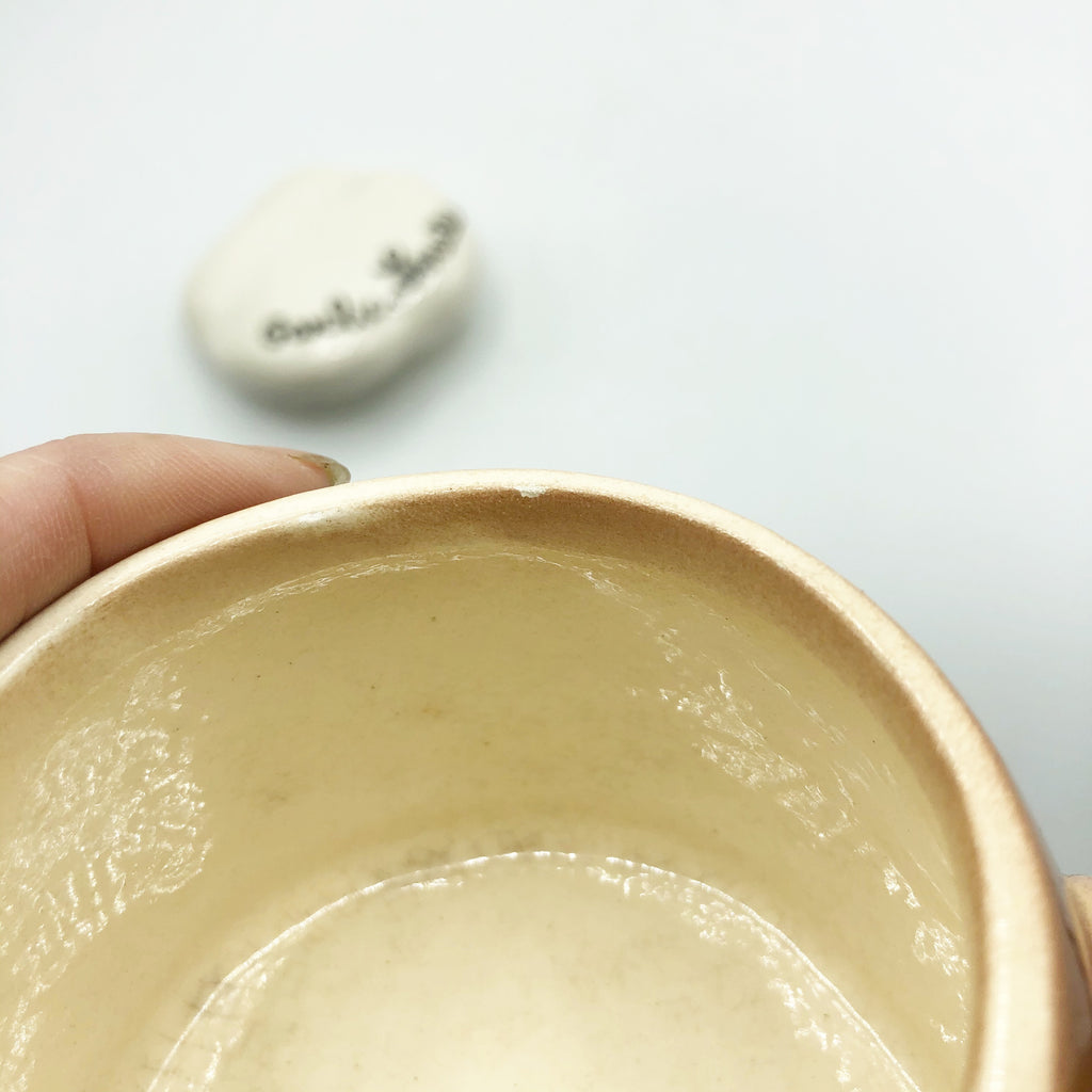 Vintage 1950’s Garlic Louie Ceramic Garlic Container