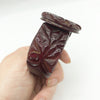 Vintage 1930’s Carved Bakelite Clamp Bracelet