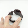 Vintage 1930’s Carved Bakelite Clamp Bracelet