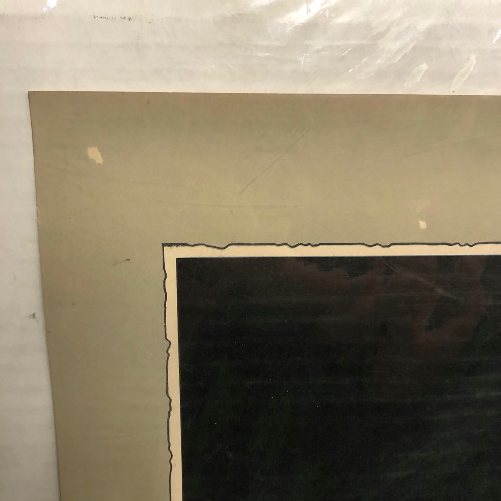 Vintage Baile del Zarape Nude Pin Up Girl Poster