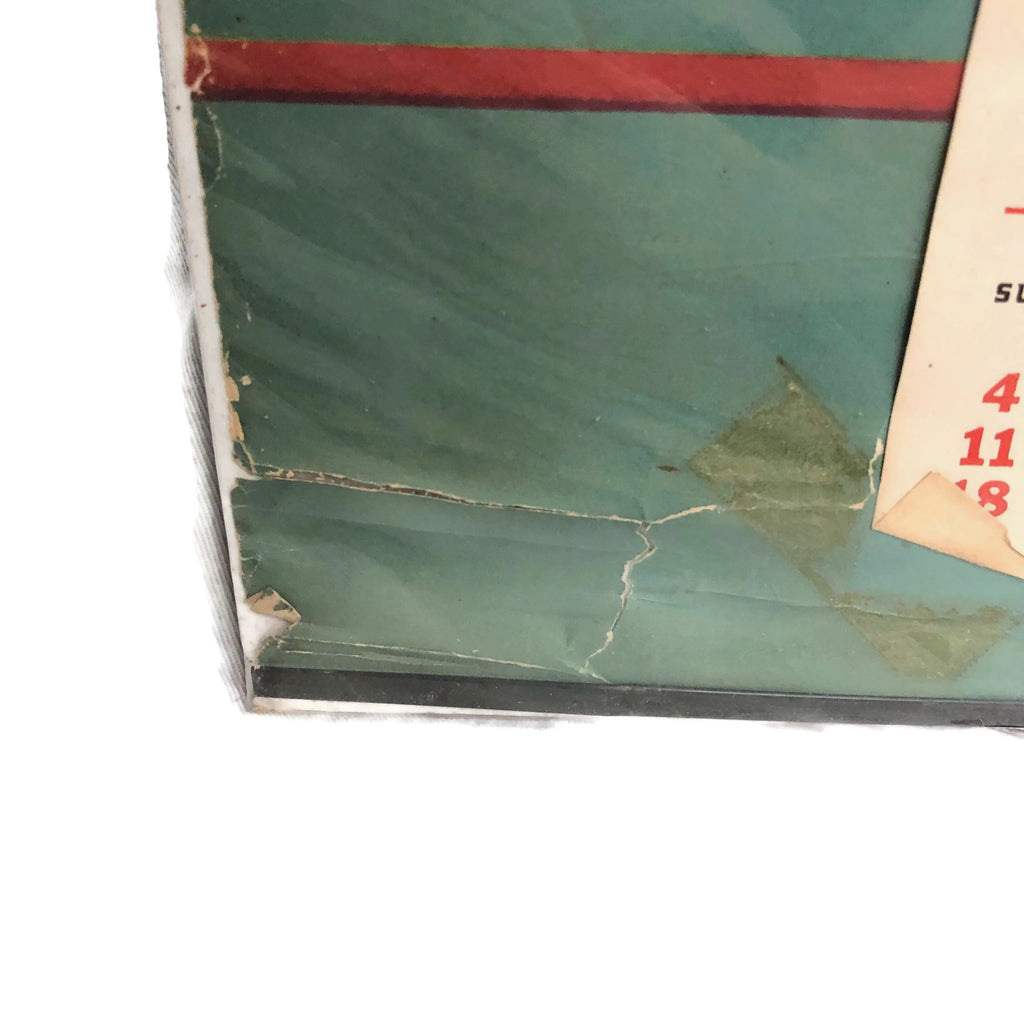 Vintage 1951 D’arrigo Bros. Co. Andy Boy Clown Pin Up Girl Poster Calendar