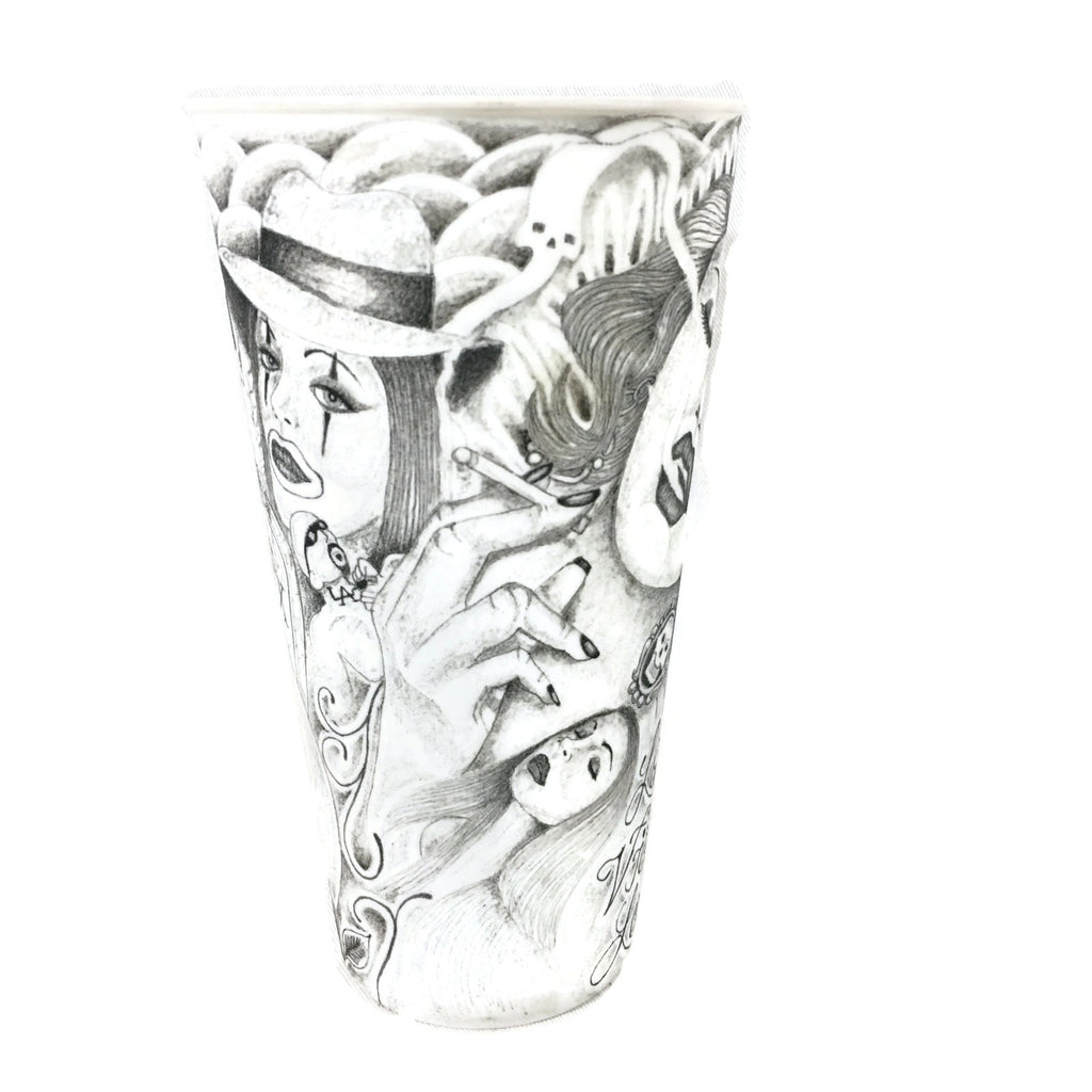 Iron Wood Prison So. Siders La Vida Loca Cup Prison Art Tattoo Art