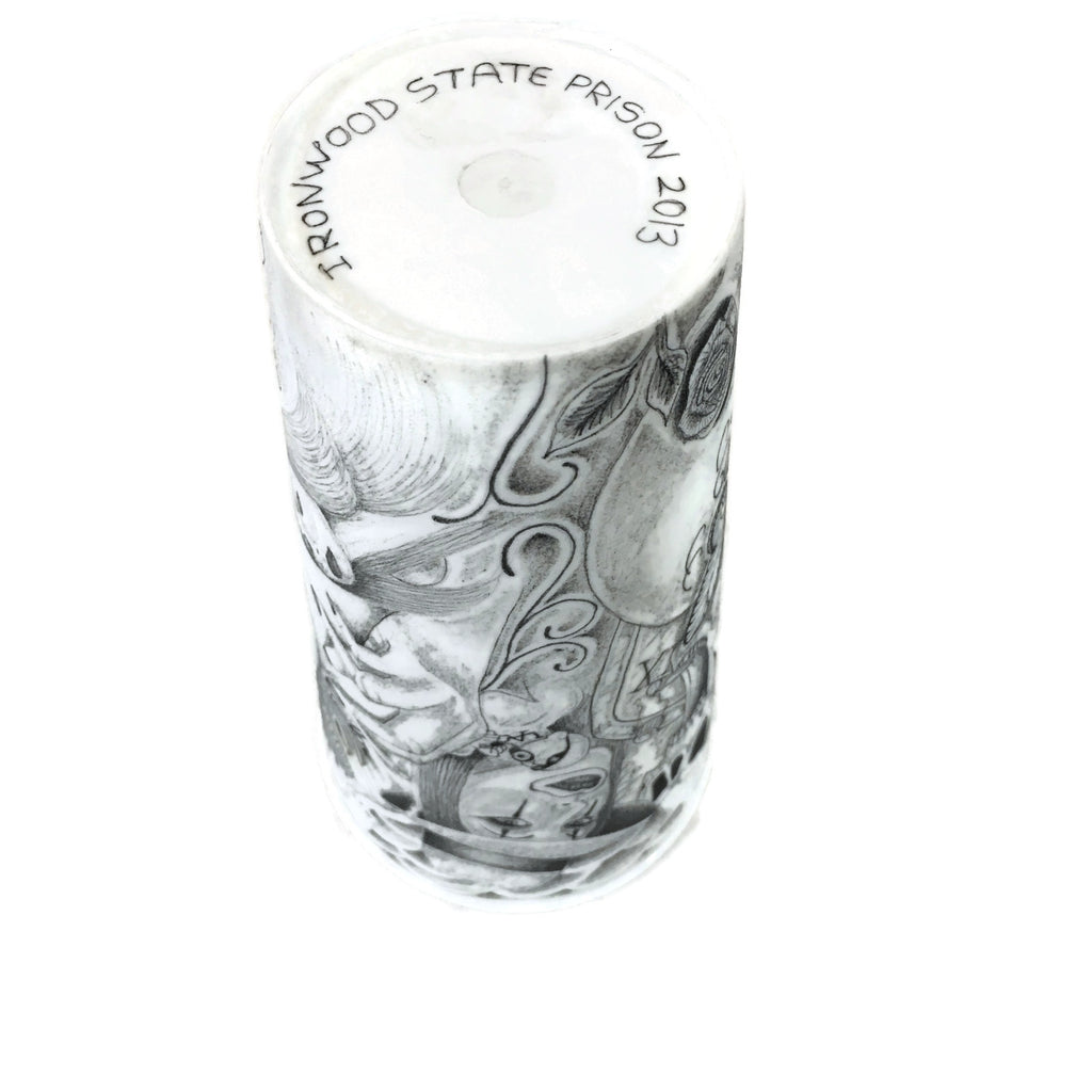 Iron Wood Prison So. Siders La Vida Loca Cup Prison Art Tattoo Art