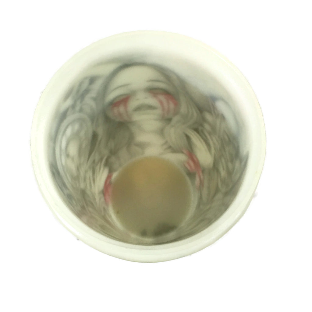 Large Prison Art Tattooed Tupperware Direct From Inmate