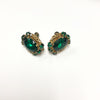 Vintage 1920’s 1930’s Czech Rhinestone Brooch & Earring Set