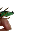 Beautiful Green Swarovski Crystal Paradise Grasshopper