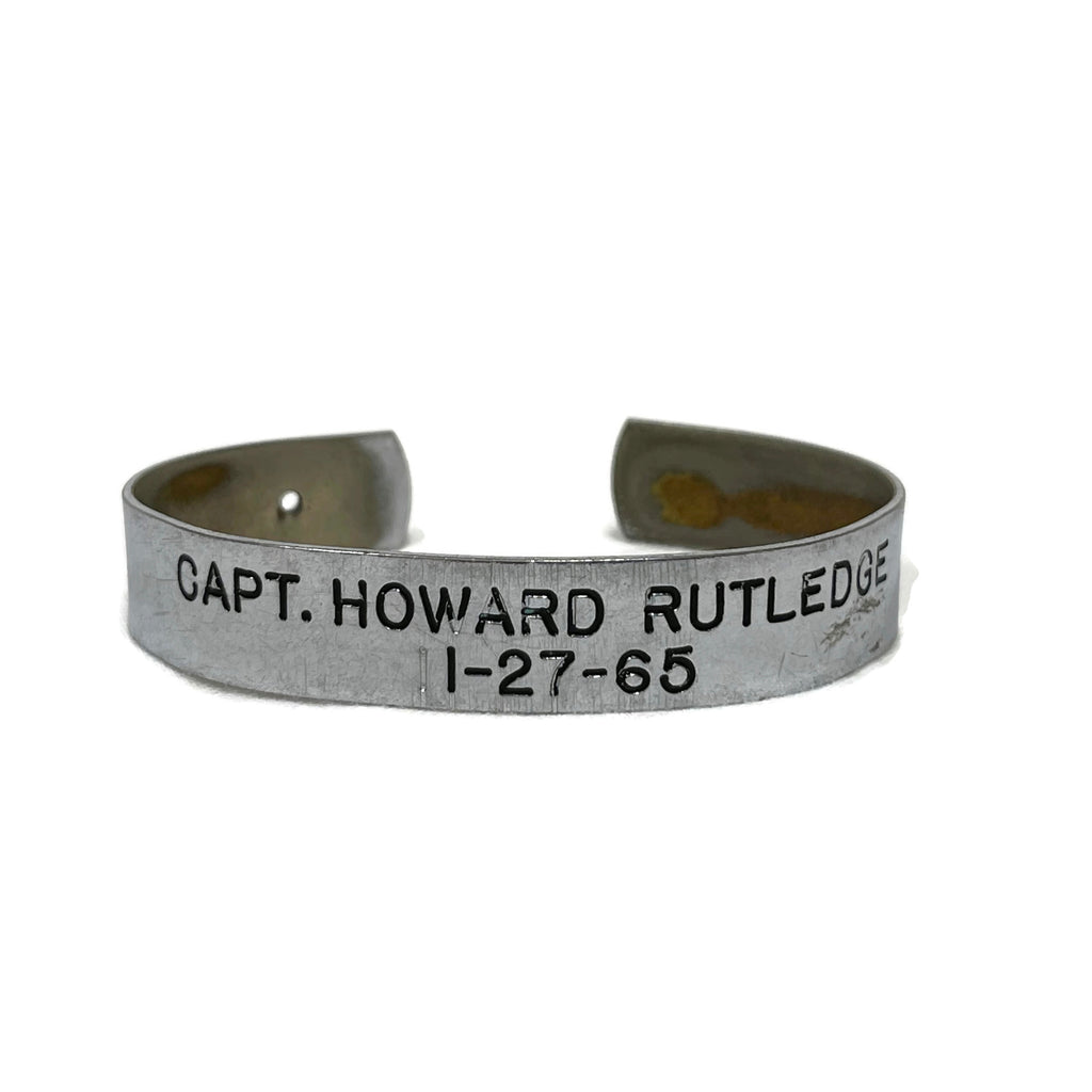 Vintage Vietnam P.O.W. Captain Howard Rutledge Bracelet