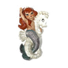 Vintage Lefton Mermaids on Seahorses Ceramic Wall Plaques W/ Original Tags