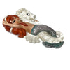 Vintage Lefton Mermaids on Seahorses Ceramic Wall Plaques W/ Original Tags