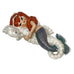 Vintage Lefton Mermaids on Seahorses Ceramic Wall Plaques W/ Original Tags