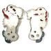 Vintage Lefton Mermaids on Seahorses Ceramic Wall Plaques W/ Original Tags