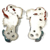 Vintage Lefton Mermaids on Seahorses Ceramic Wall Plaques W/ Original Tags