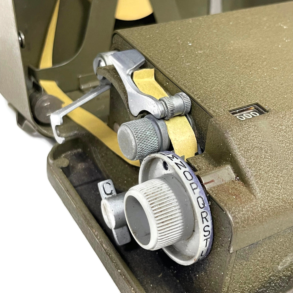 Vintage WW2 1942/1943 M-209-B Cypher Converter With Case & Technical Manual