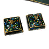 Vintage Enameled Trinket Boxes & Tray Set