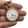 Vintage Tiffany & Co. 18K Small Pocket Watch W/ 14K Necklace Chain