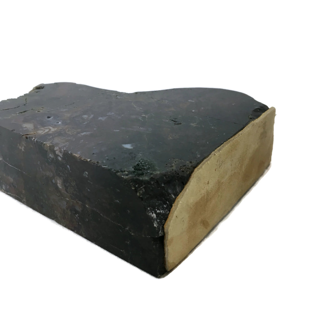 Pair of vintage Petrified Wood Bookends