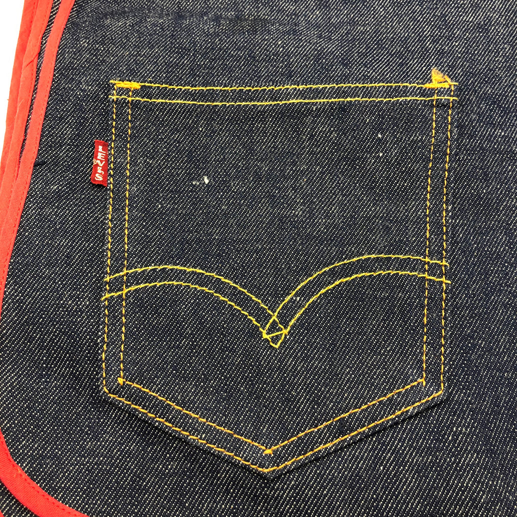 Vintage 1970’s Levi’s Denim Placemats Big “E”