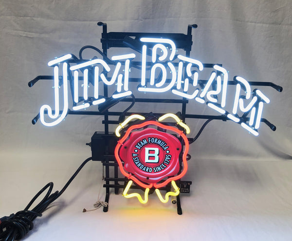 Jim Beam Neon Sign – Long Beach Antique Mall