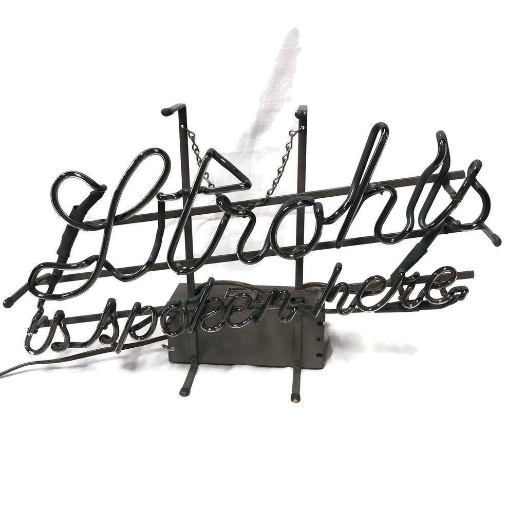 Vintage Stroks Neon Sign