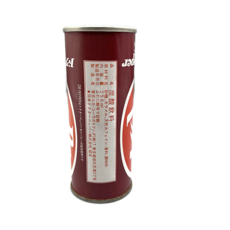 Rare Empty But Unopened Vintage Japan 250 ML Dr. Pepper Can