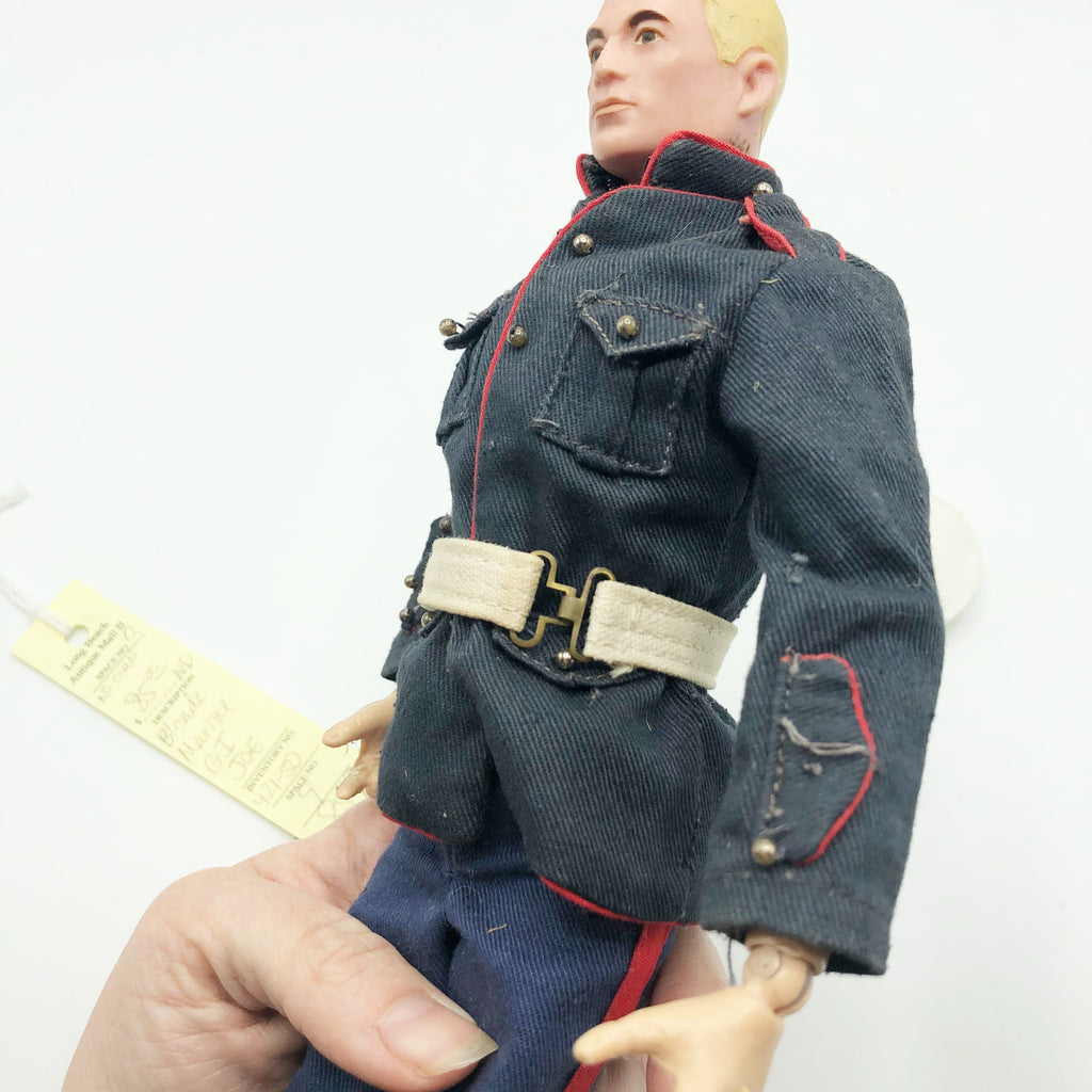 Vintage Blonde Marine GI Joe Doll