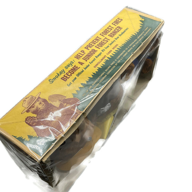 Vintage 1950’s Ideal Smokey The Bear Toy In Its Box