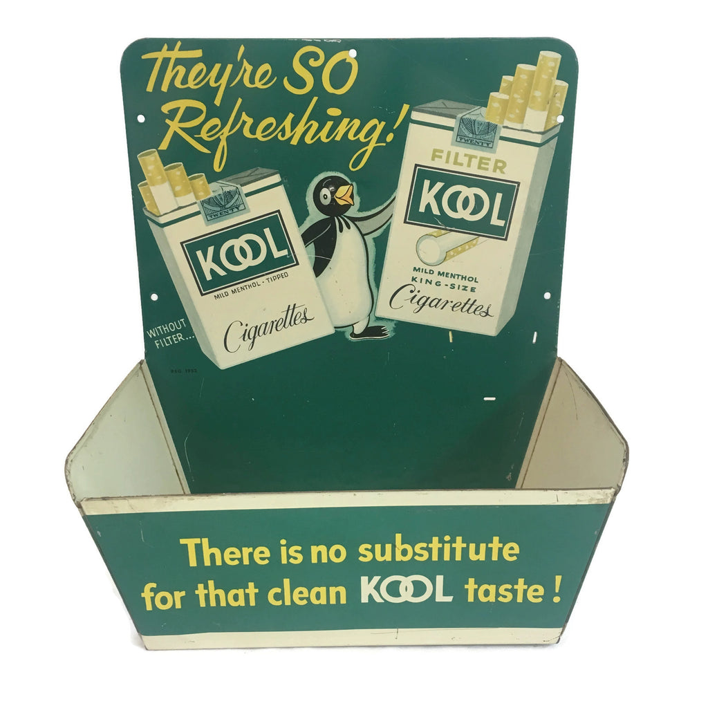 Vintage Kool Cigarettes Display 1950’s