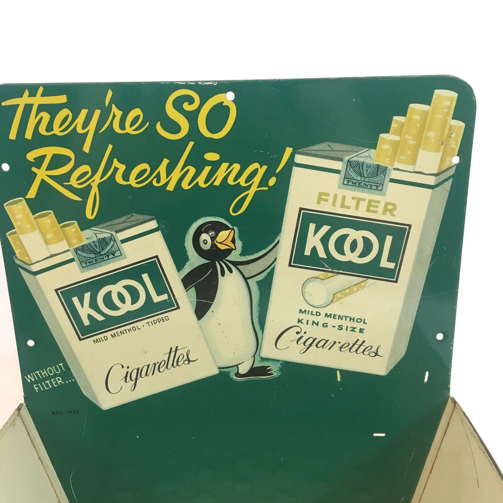 Vintage Kool Cigarettes Display 1950’s