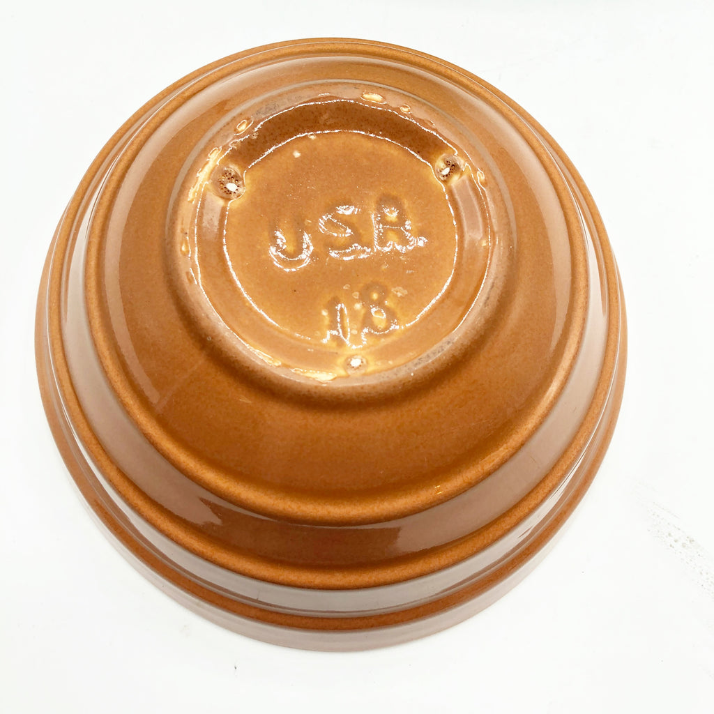 Vintage Pastel Bauer Nesting Bowl Set