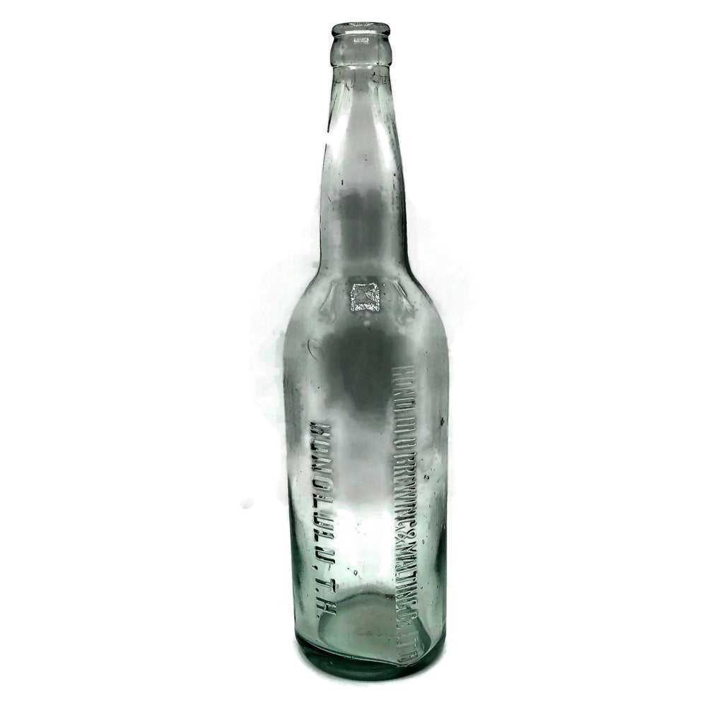 Vintage Honolulu Brewing Co. Honolulu T.H. Glass Bottle