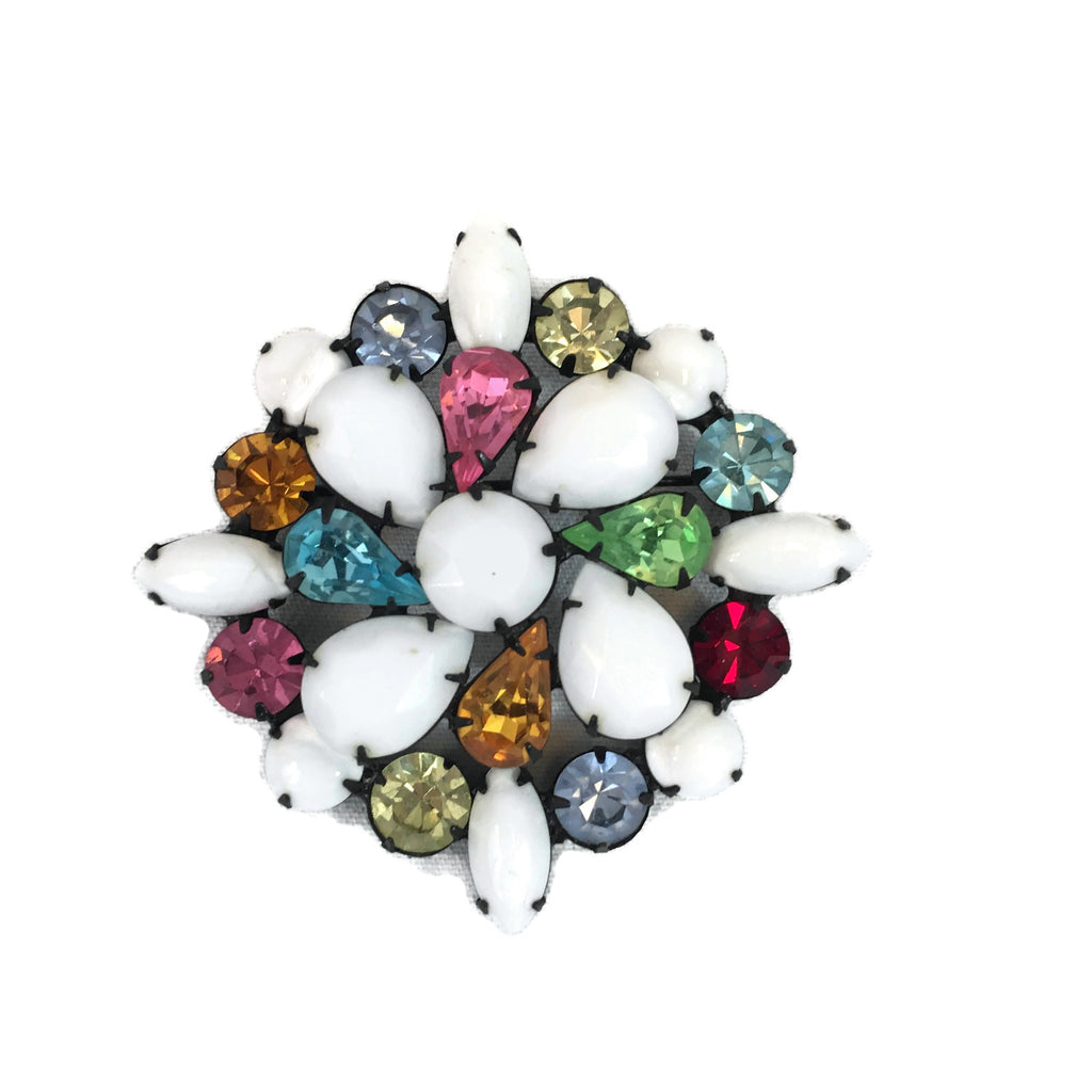 Vintage Weiss Brooch & Earring Set