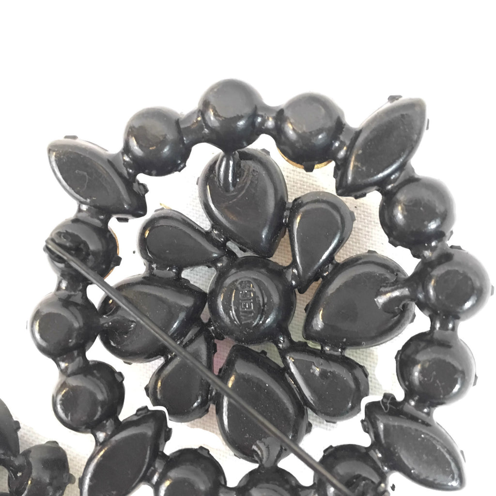 Vintage Weiss Brooch & Earring Set